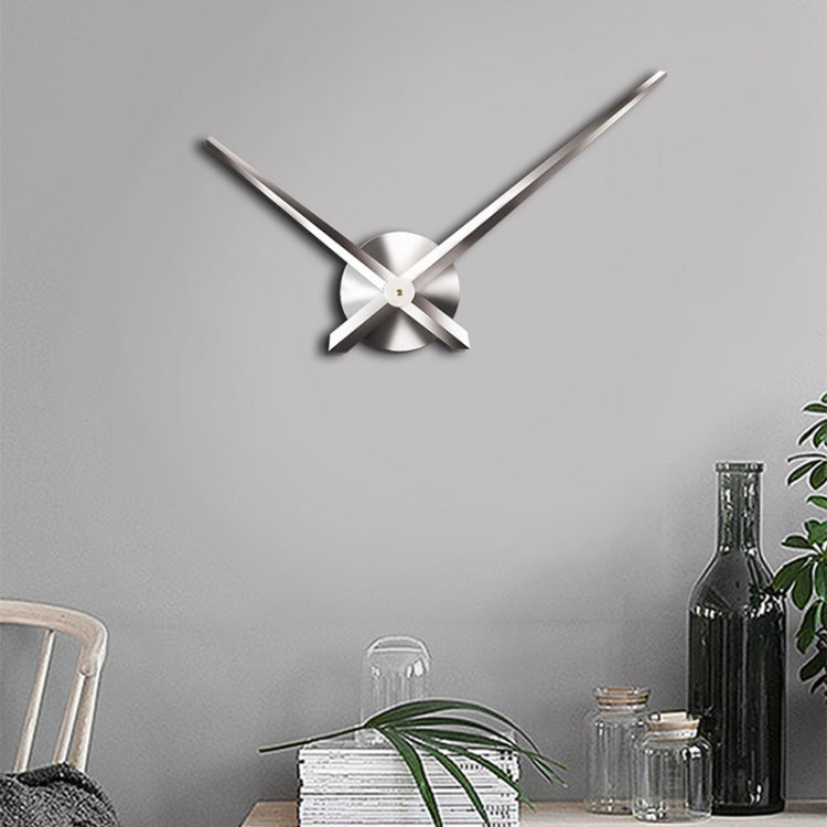 Creative DIY Stainless Steel Wall Clock Home Office Decoration (Silver) - Wall Clock by PMc TechLife | Online Shopping South Africa | PMc TechLife | Buy Now Pay Later Mobicred