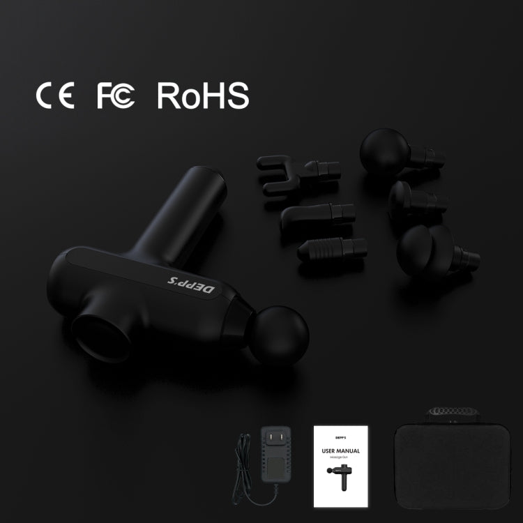 X6 Body Massage Band Rechargeable Muscle Massager Relaxer, UK Plug(Black) - free shipping - PMC TechLife - Order now!