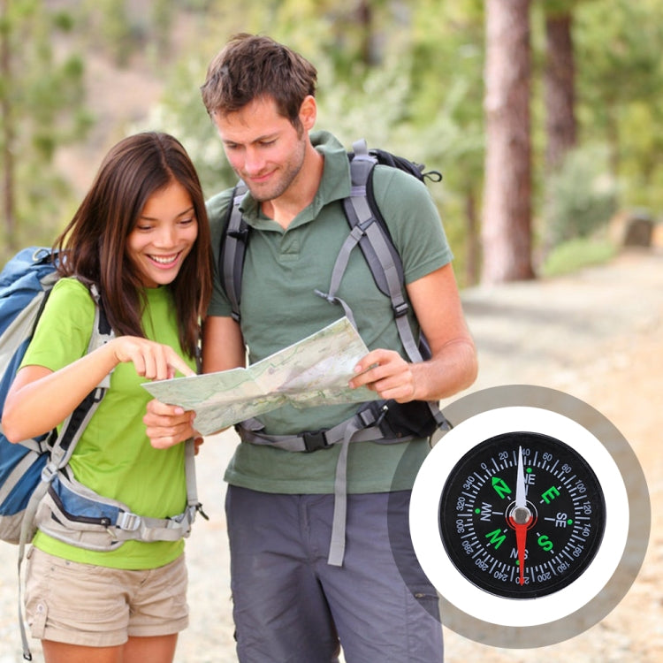 10 PCS 40mm Outdoor Sports Camping Hiking Pointer Guider Plastic Compass Hiker Navigation, Random Color Delivery - Hiking Meter by PMC TechLife | Online Shopping South Africa | PMC TechLife | Buy Now Pay Later Mobicred