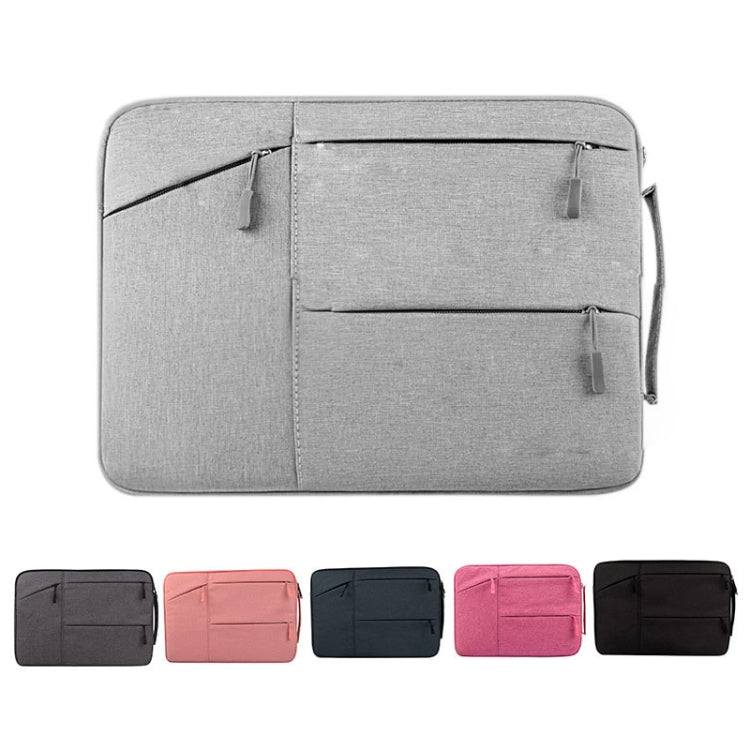 Universal Multiple Pockets Wearable Oxford Cloth Soft Portable Simple Business Laptop Tablet Bag, For 13.3 inch and Below Macbook, Samsung, Lenovo, Sony, DELL Alienware, CHUWI, ASUS, HP (Pink) - 13.3 inch by PMC TechLife | Online Shopping South Africa | PMC TechLife | Buy Now Pay Later Mobicred