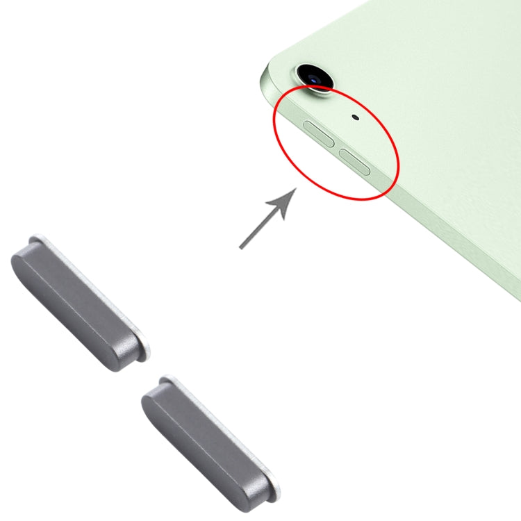 Volume Control Button for iPad Air 4 10.9 inch 2020 A2316 A2324 A2325 A2072 (Grey) - iPad Air Parts by PMC TechLife | Online Shopping South Africa | PMC TechLife | Buy Now Pay Later Mobicred