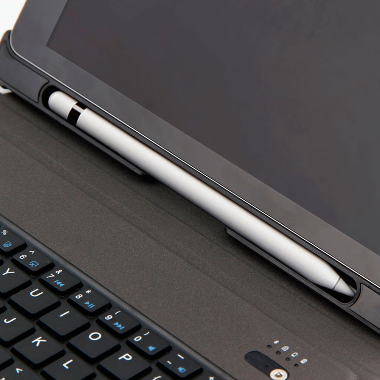 T-201 Detachable Bluetooth 3.0 Ultra-thin Keyboard + Lambskin Texture Leather Tablet Case for iPad Air / Air 2 / iPad Pro 9.7 inch, Support Multi-angle Adjustment (Blue) - For iPad Pro by PMC TechLife | Online Shopping South Africa | PMC TechLife