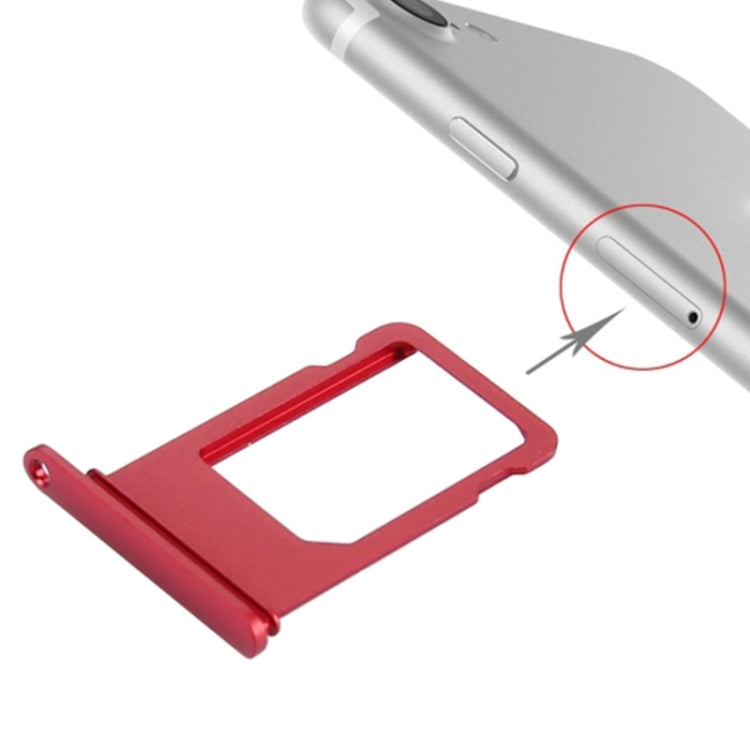 Card Tray for iPhone 7(Red) - iPhone 7 Parts by PMc TechLife | Online Shopping South Africa | PMc TechLife | Buy Now Pay Later Mobicred