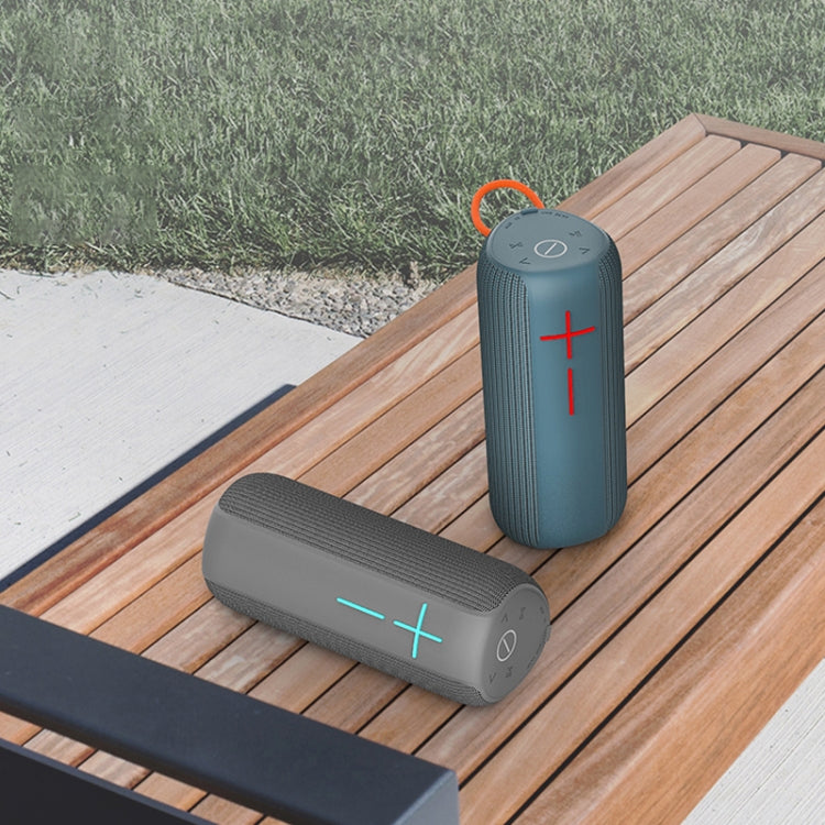 HOPESTAR P14 Pro Portable Outdoor Waterproof Wireless Bluetooth Speaker, Support Hands-free Call & U Disk & TF Card & 3.5mm AUX & FM (Black) - free shipping - PMC Jewellery - Order now!