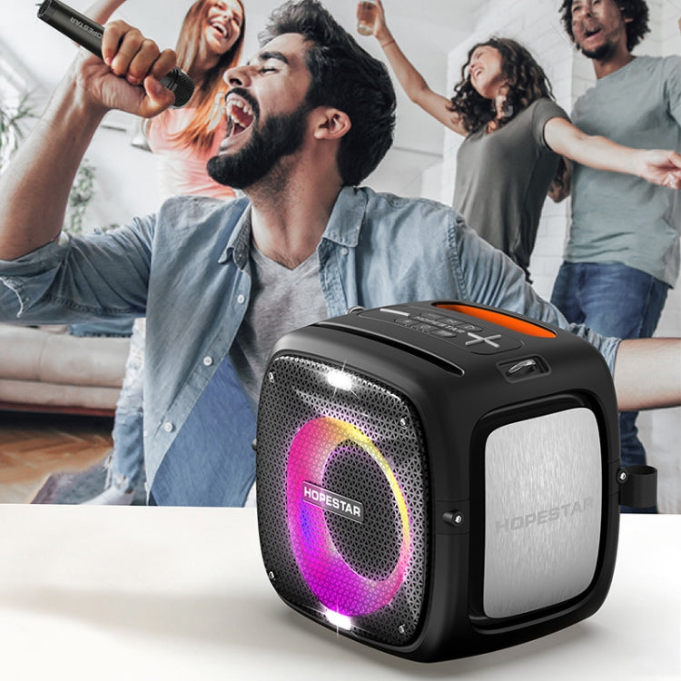 HOPESTAR Party One RGB Lighting Wireless Bluetooth Speaker (Blue) - free shipping - PMC Jewellery - Order now!