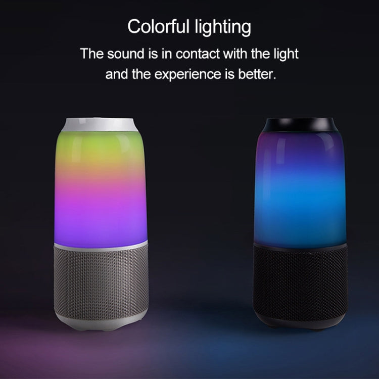 Original Xiaomi Youpin V03 Wireless Bluetooth Speaker with Colorful Light, Support Hands-free / AUX(White) - free shipping - PMC Jewellery - Order now!