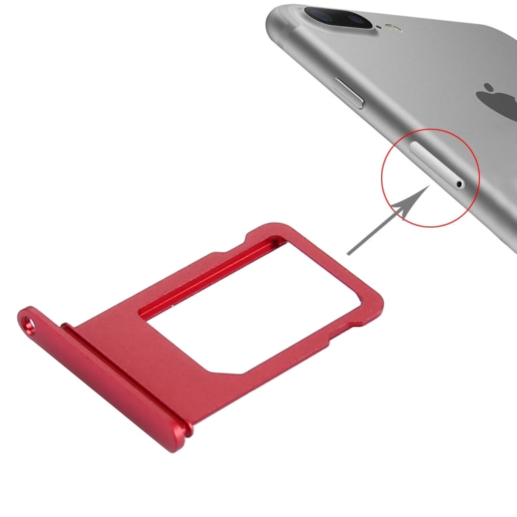 Card Tray for iPhone 7 Plus(Red) - iPhone 7 Plus Parts by PMc TechLife | Online Shopping South Africa | PMc TechLife | Buy Now Pay Later Mobicred