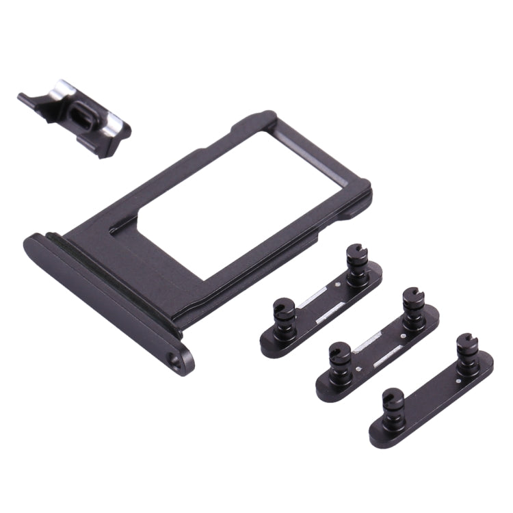 Card Tray + Volume Control Key + Power Button + Mute Switch Vibrator Key for iPhone 8 (Grey) - iPhone 8 Parts by PMc TechLife | Online Shopping South Africa | PMc TechLife | Buy Now Pay Later Mobicred