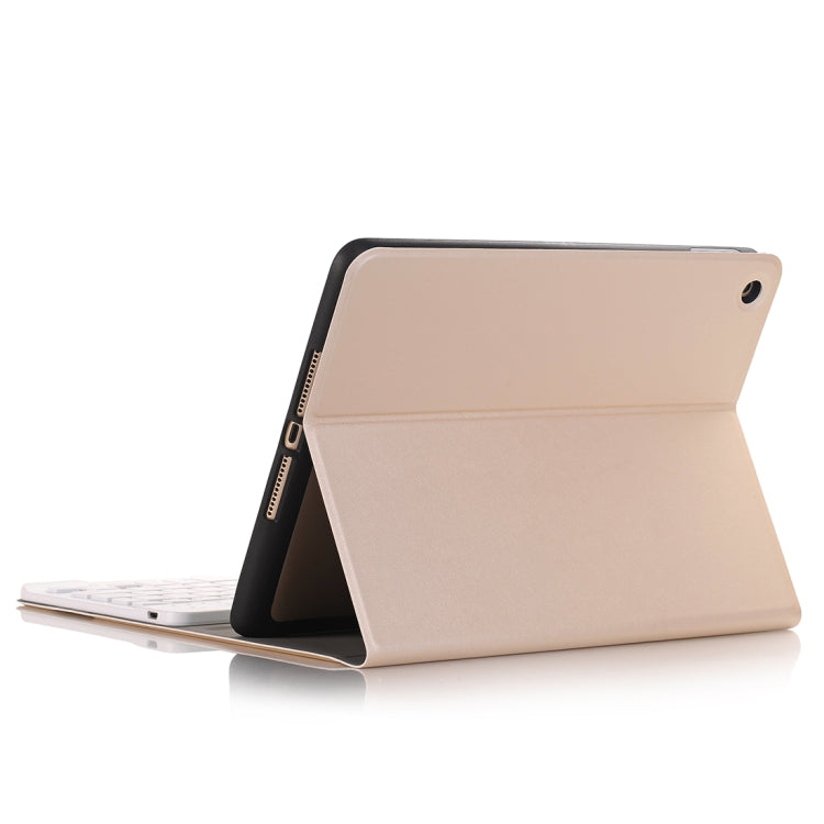 A102B For iPad 10.2 inch 2019 Ultra-thin Detachable Bluetooth Keyboard Leather Tablet Case with Stand & Pen Slot Function (Gold) - Universal by PMC TechLife | Online Shopping South Africa | PMC TechLife