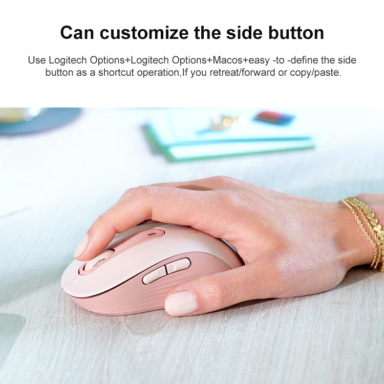 Logitech M650L 2000DPI 2.4GHz Wireless Bluetooth Dual Mode Mouse (Black) - free shipping - PMC Jewellery - Order now!