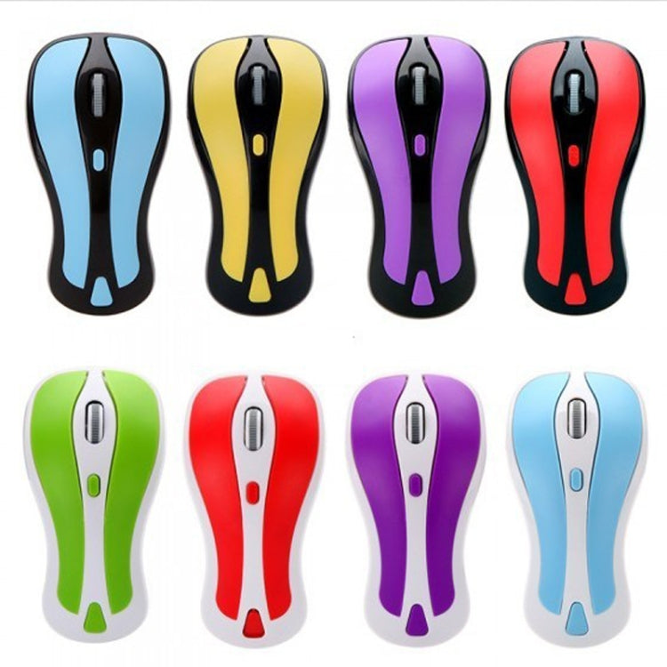 PR-01 6D Gyroscope Fly Air Mouse 2.4G USB Receiver 1600 DPI Wireless Optical Mouse for Computer PC Android Smart TV Box (Purple + White) - free shipping - PMC Jewellery - Order now!