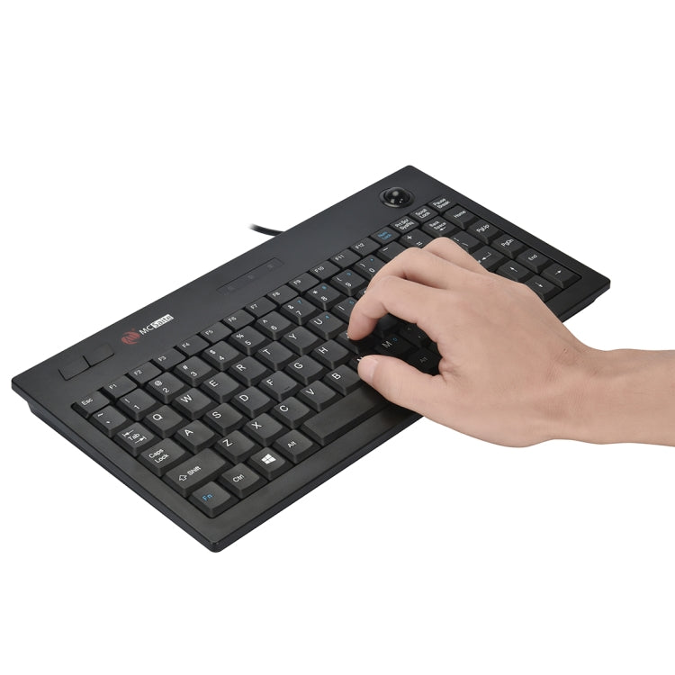 MC Saite MC-9712 Wired 88 Keys Multimedia Computer Keyboard with Trackball for Windows - free shipping - PMC Jewellery - Order now!