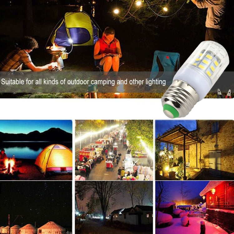 E27 27 LEDs 3W LED Corn Light SMD 5730 Energy-saving Bulb, DC 24V (White Light) - LED Blubs & Tubes by PMc TechLife | Online Shopping South Africa | PMc TechLife | Buy Now Pay Later Mobicred