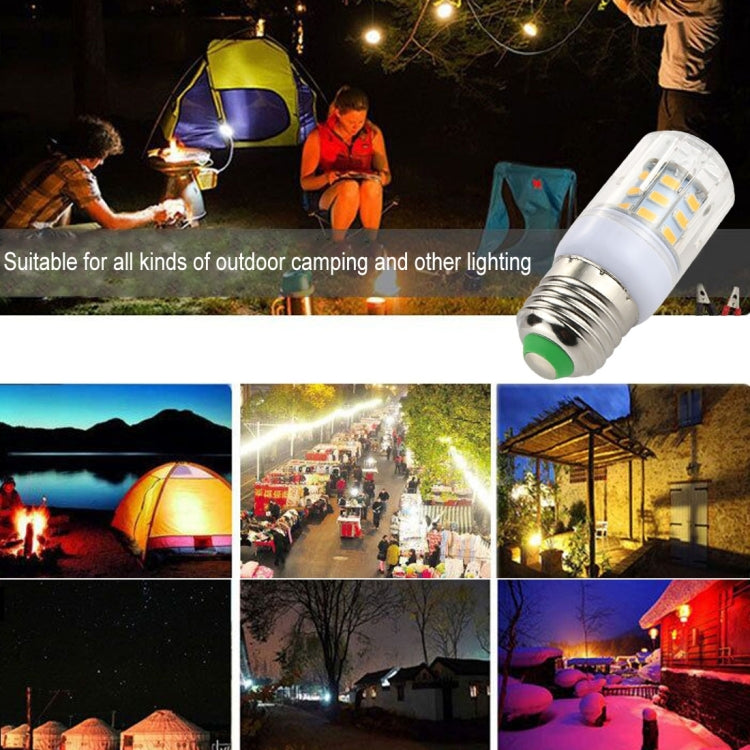 E27 27 LEDs 3W LED Corn Light SMD 5730 Energy-saving Bulb, DC 24V (Warm White) - LED Blubs & Tubes by PMc TechLife | Online Shopping South Africa | PMc TechLife | Buy Now Pay Later Mobicred