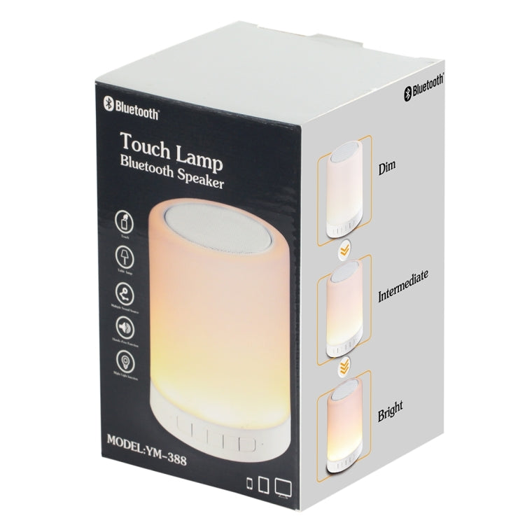 388 Atmosphere Light Music Table Lamp Multifunctional Wireless Bluetooth Speaker , with LED Light & Handle, Support AUX IN & Hands-free Answer & TF Card - Night Lights by PMc TechLife | Online Shopping South Africa | PMc TechLife | Buy Now Pay Later Mobicred