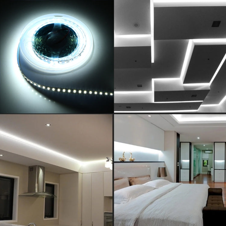 5m Bare Board 2835 SMD RGB LED Rope Light, 120LED/m, 12V 2A 100-240V (UK Plug) - Bare Board Light by PMC TechLife | Online Shopping South Africa | PMC TechLife | Buy Now Pay Later Mobicred