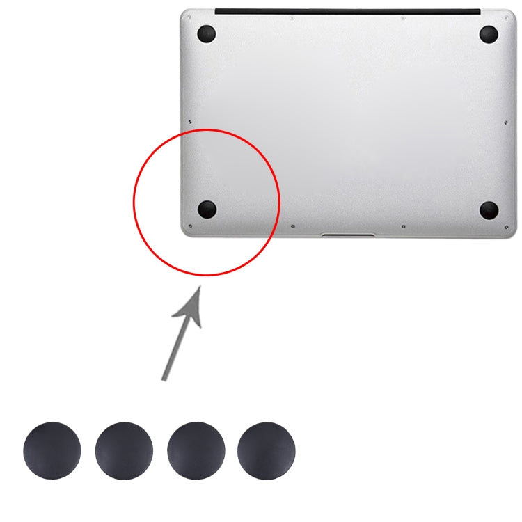 4 PCS Non-Slip Bottom Rubber Cooling Mat Pad Feet for Apple MacBook Air 13 inch A1932 - Rubber Mats by PMc TechLife | Online Shopping South Africa | PMc TechLife | Buy Now Pay Later Mobicred