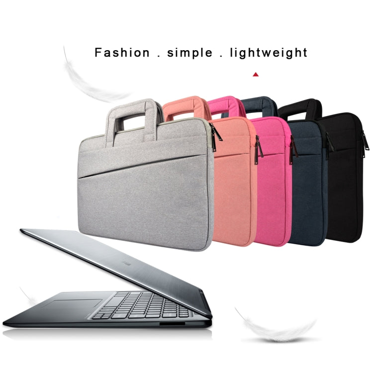 ST03S 15.6 inch Universal Double Side Pockets Wearable Oxford Cloth Soft Handle Portable Laptop Tablet Bag(Black) - 15.6 - 17 inch by PMC TechLife | Online Shopping South Africa | PMC TechLife | Buy Now Pay Later Mobicred