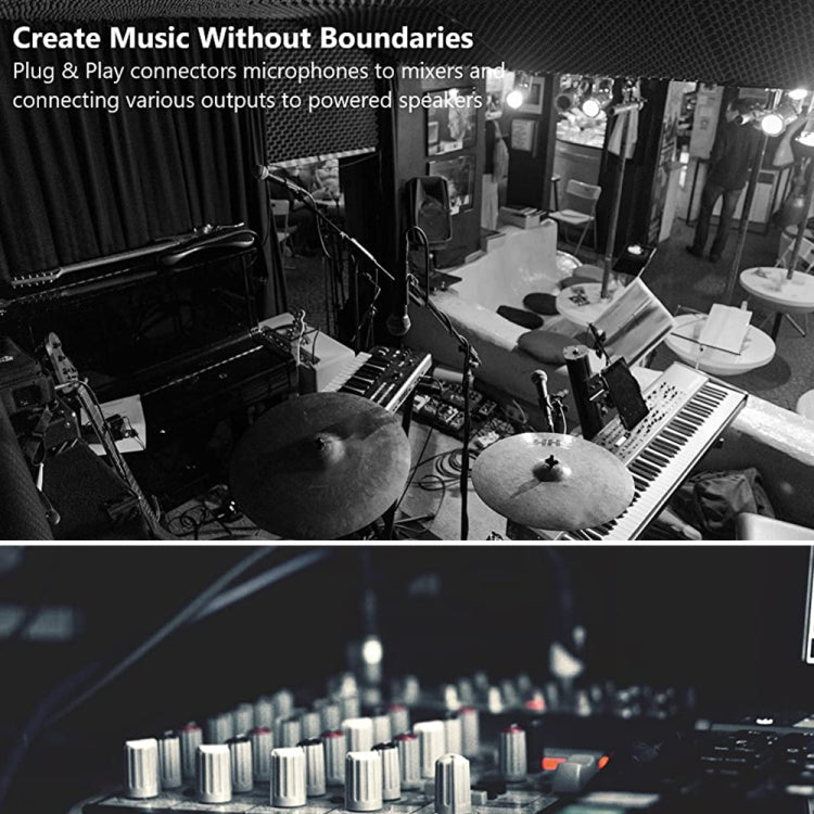 10m 3-Pin XLR Male to XLR Female Microphone Cable - Microphone Audio Cable & Connector by PMC Jewellery | Online Shopping South Africa | PMC Jewellery | Buy Now Pay Later Mobicred