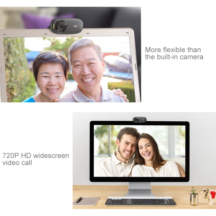 Logitech HD Webcam C310 Easy and Clear HD 720p Video Call(Black) - free shipping - PMC Jewellery - Order now!