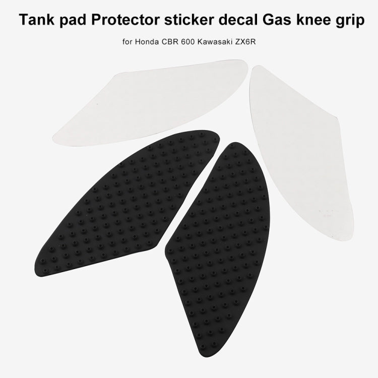 MB-OC024 Motorcycle Modification Accessories Pasteable Tank Anti-slip Side Insulation Protection Pad for Yamaha / Kawasaki / Honda - Protective Gear by PMC TechLife | Online Shopping South Africa | PMC TechLife | Buy Now Pay Later Mobicred