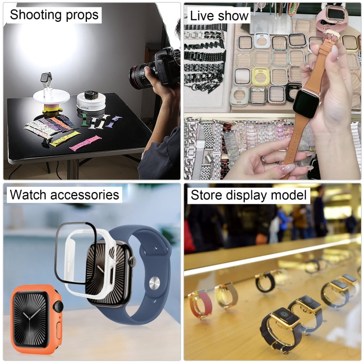 For Apple Watch Series 10 42mm Black Screen Non-Working Fake Dummy Display Model, For Photographing Watch-strap, No Watchband (Black) - Watch Model by PMC Jewellery | Online Shopping South Africa | PMC Jewellery | Buy Now Pay Later Mobicred