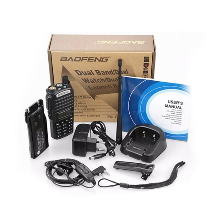 BaoFeng UV-82 5W Dual Band Two-Way Radio FM VHF UHF Handheld Walkie Talkie - Handheld Walkie Talkie by BAOFENG | Online Shopping South Africa | PMC TechLife | Buy Now Pay Later Mobicred