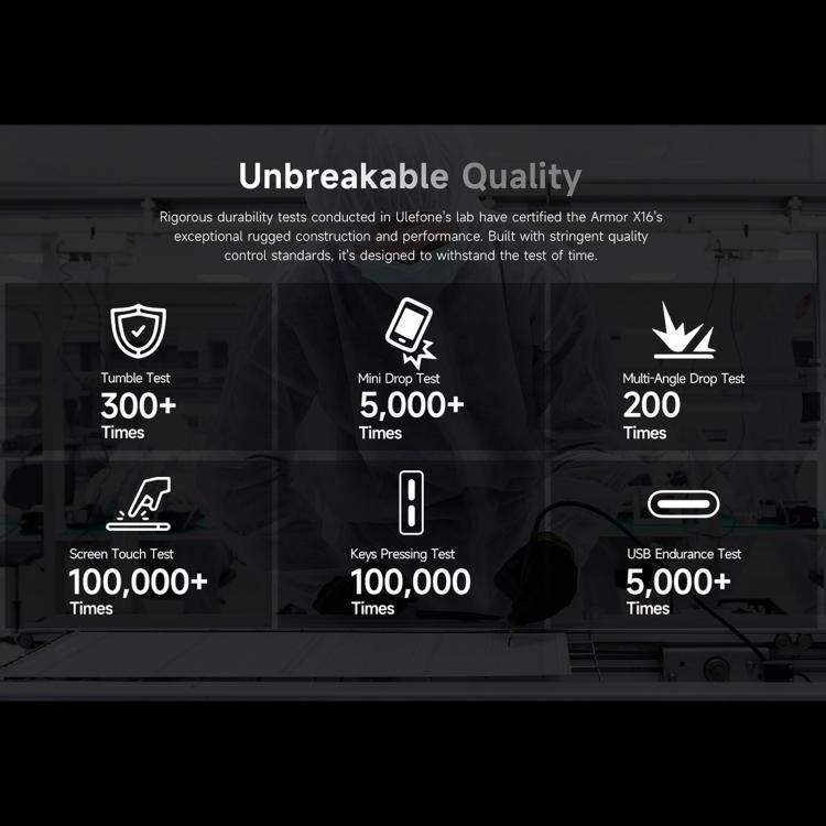 Ulefone Armor X16, 6GB+128GB, Night Vision, IP68/IP69K Rugged Phone, 6.56 inch Android 15 MediaTek Helio G91 Octa Core, Network: 4G, NFC, OTG (Sand Dune) - free shipping - PMC TechLife - Order now!