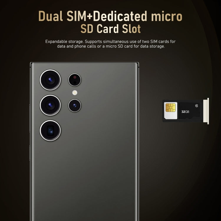 S24 Ultra / M106, 3GB+64GB, Face ID Identification, 6.75 inch Android 8.1 MTK6753 Octa Core, Network: 4G, Dual SIM (Black) - by PMC Jewellery | Online Shopping South Africa | PMC Jewellery | Buy Now Pay Later Mobicred