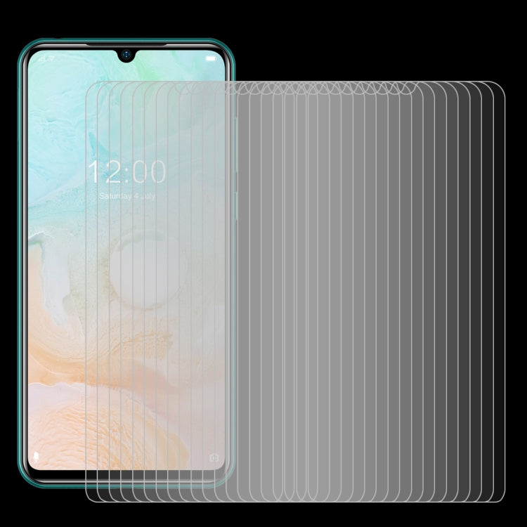 50 PCS For Doogee N20 Pro 0.26mm 9H 2.5D Tempered Glass Film - free shipping - PMC TechLife - Order now!
