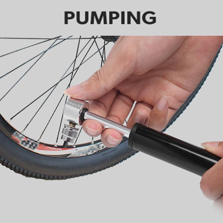 Manual Mini Portable Bicycle Aluminum Alloy Pump + Plastic glue-free tire patch + Tire lever (Red) - Bicycle Locks & Bicycle Pumps by PMC TechLife | Online Shopping South Africa | PMC TechLife | Buy Now Pay Later Mobicred