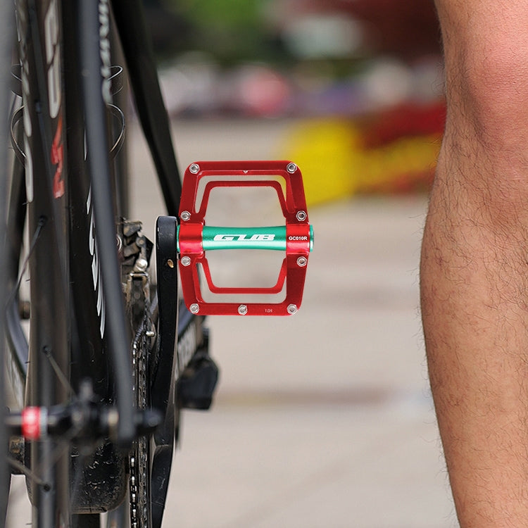 GUB GC010 MTB Bicycle Pedals(Red) - free shipping - PMc TechLife - Order now!