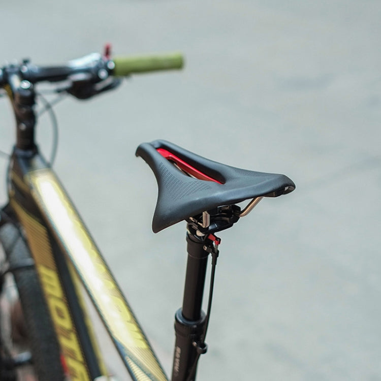 PROMEND SD-576 Nylon Fiber Triathlon Bicycle Saddle (Black Red) - free shipping - PMc TechLife - Order now!