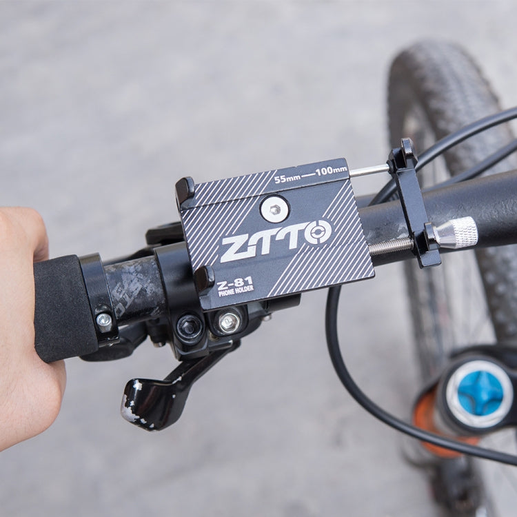 ZTTO Mountain Bike Bicycle Phone Holder Handlebar Frame Motorcycle Riding Bracket (Red) - Holders by ZTTO | Online Shopping South Africa | PMC TechLife | Buy Now Pay Later Mobicred