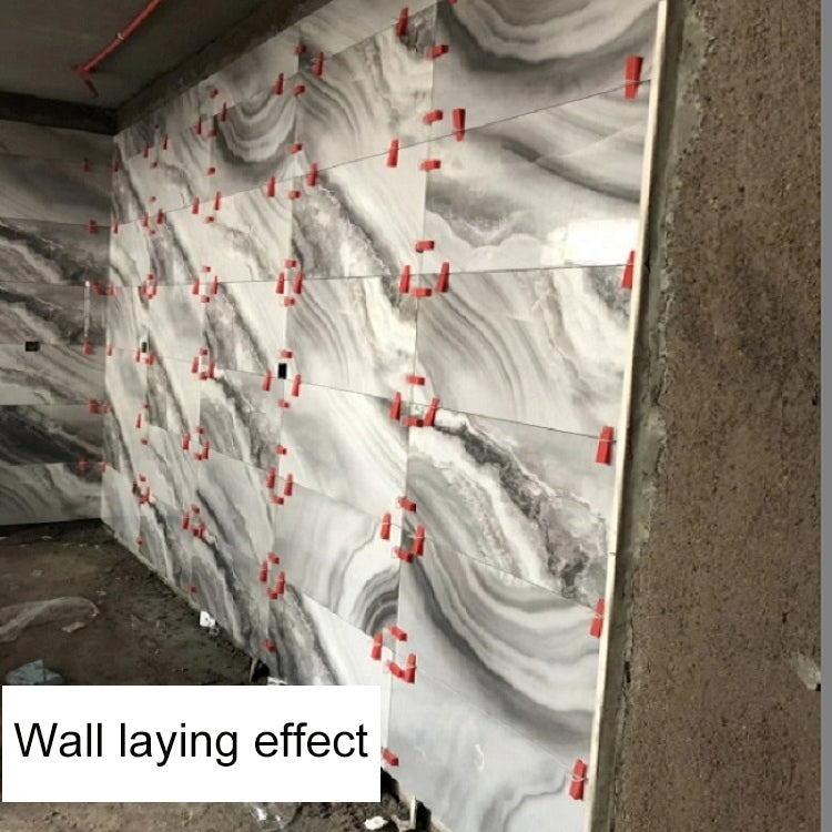 100 PCS Tile Floor Locator Insert Tile Leveler Wedge Leveling Machine for Plate Flattening System Aid Tool OG6480 - Clamps by PMC TechLife | Online Shopping South Africa | PMC TechLife