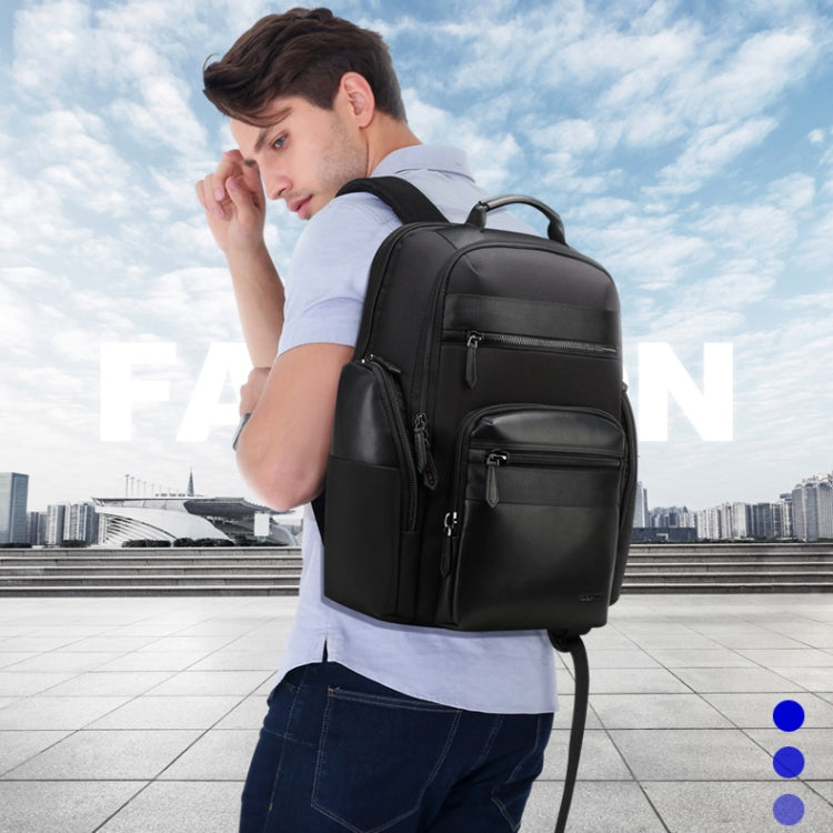 Bopai 851-014211 Business Anti-theft Waterproof Three-layer Large Capacity Double Shoulder Bag,with USB Charging Port, Size: 35.5x24x45cm (Black) - free shipping - PMC Jewellery - Order now!