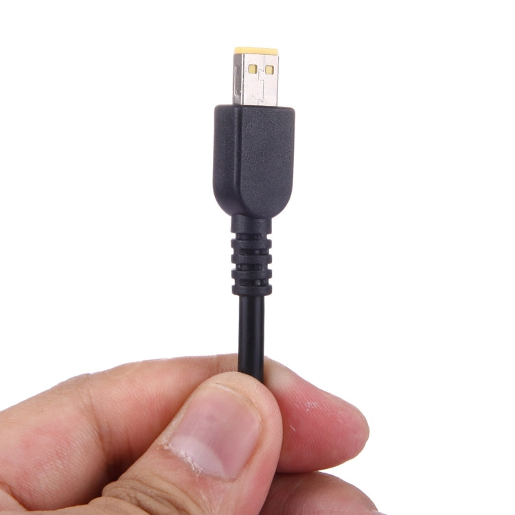 7.9x5.5mm Female to Lenovo Small Square Male Power Adapter Cable for Lenovo Laptop Notebook, Length: About 10cm - free shipping - PMC TechLife - Order now!