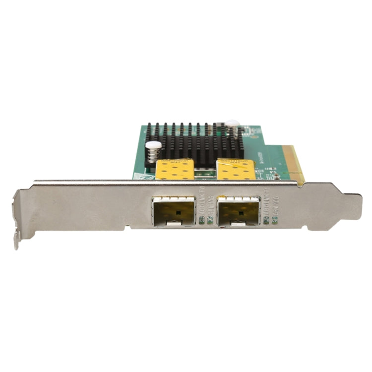 XXA037 Intel 82599 Dual SFP Port PCI Express FCoE PCIe x8 10 Gigabit Ethernet Network Optical LAN Card Adapter - Add-on Cards by PMC TechLife | Online Shopping South Africa | PMC TechLife | Buy Now Pay Later Mobicred