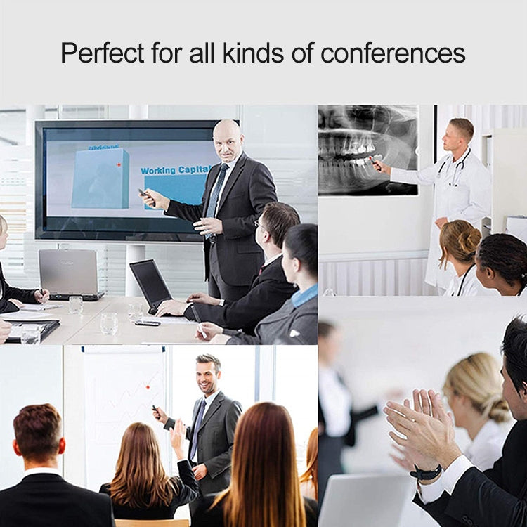 XM930 2.4GHz Wireless Laser PowerPoint Page Turning Pen Multimedia Wireless Presentation Projection Pen with USB Receiver, Support Low Battery Remind, Remote Control Distance: 100m(White) - by PMC TechLife | Online Shopping South Africa | PMC TechLife | Buy Now Pay Later Mobicred
