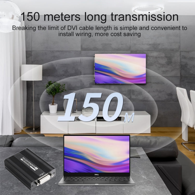 Measy VGA1815 VGA Extender Transmitter and Receiver Converter, POE Single Power Supply, Transmission Distance: 150m(AU Plug) - free shipping - PMC Jewellery - Order now!