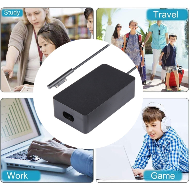 For Microsoft Surface Pro 7 / 7 Plus / 8 / 9 / X & Laptop 3 / 4 / 5 65W Laptop Power Adapter, Plug Type: AU Plug - For Microsoft by PMC TechLife | Online Shopping South Africa | PMC TechLife | Buy Now Pay Later Mobicred