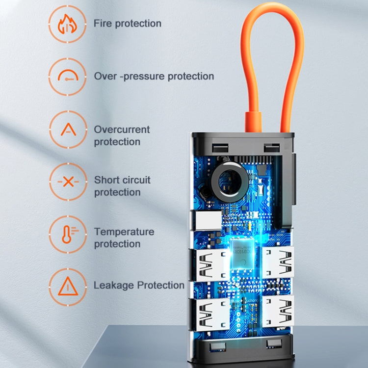 ROCK TR25 4 in 1 USB-C / Type-C to USB 3.0x4 Portable Multifunctional HUB Docking Station - free shipping - PMC Jewellery - Order now!