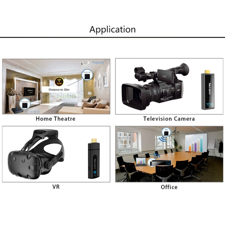 Measy W2H MAX FHD 1080P 3D 60Ghz Wireless Video Transmission HD Multimedia Interface Extender Receiver And Transmitter, Transmission Distance: 30m(AU Plug) - free shipping - PMC Jewellery - Order now!