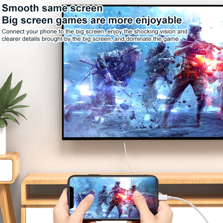 EP-808-H 8 Pin to HDMI Adapter Cable, Length: 2m - free shipping - PMC Jewellery - Order now!