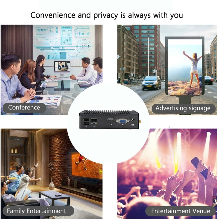 K620D Windows (Not Include XP) & Linux Mini PC, Intel Celeron N2840 Dual Core 4 Threads, up to 2.0GHz, 4GB RAM + 64GB SSD - Windows Mini PCs by PMC TechLife | Online Shopping South Africa | PMC TechLife | Buy Now Pay Later Mobicred