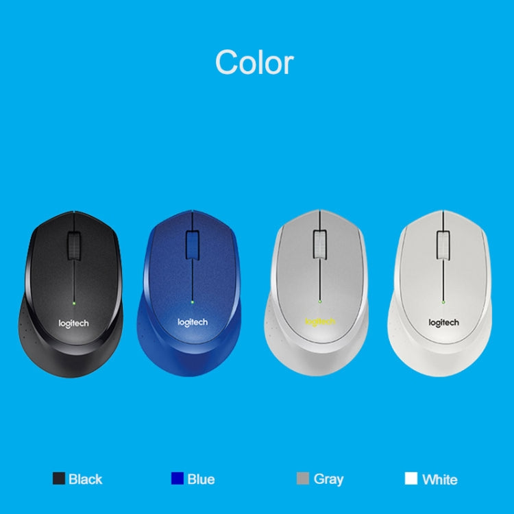 Logitech M330 Wireless Optical Mute Mouse with Micro USB Receiver (White) - free shipping - PMC Jewellery - Order now!