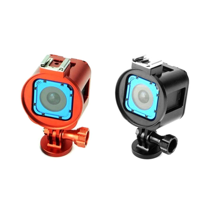 PULUZ Housing Shell CNC Aluminum Alloy Protective Cage Kit with Metal Wrench & Lens Cap & Screw & Tripod Adapter for GoPro HERO5 Session /HERO4 Session /HERO Session(Red) - free shipping - PMC TechLife - Order now!