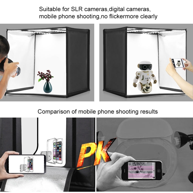 PULUZ 30W 1690LM 60 LEDs SMD 5730 5500K Aluminum Base Light Panel for 60cm Studio Tent - free shipping - PMC TechLife - Order now!