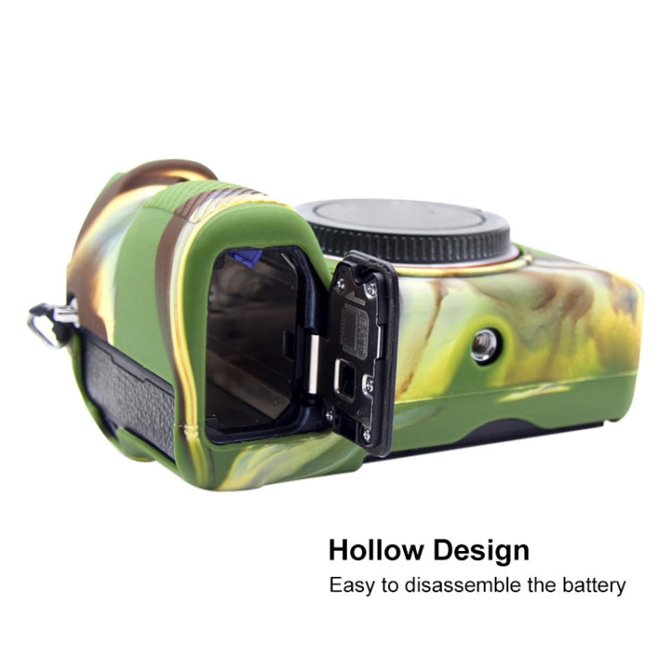 PULUZ Soft Silicone Protective Case for Sony A9 (ILCE-9) / A7 III/ A7R III(Camouflage) - Protective Case by PULUZ | Online Shopping South Africa | PMC TechLife | Buy Now Pay Later Mobicred