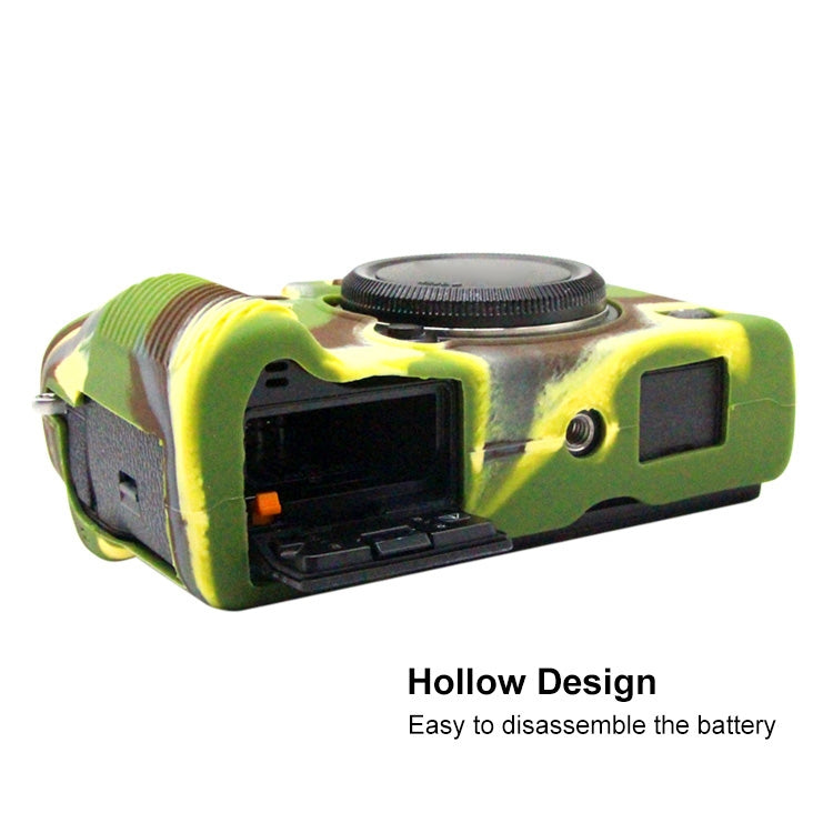 PULUZ Soft Silicone Protective Case for FUJIFILM XT3(Camouflage) - Protective Case by PULUZ | Online Shopping South Africa | PMC TechLife | Buy Now Pay Later Mobicred